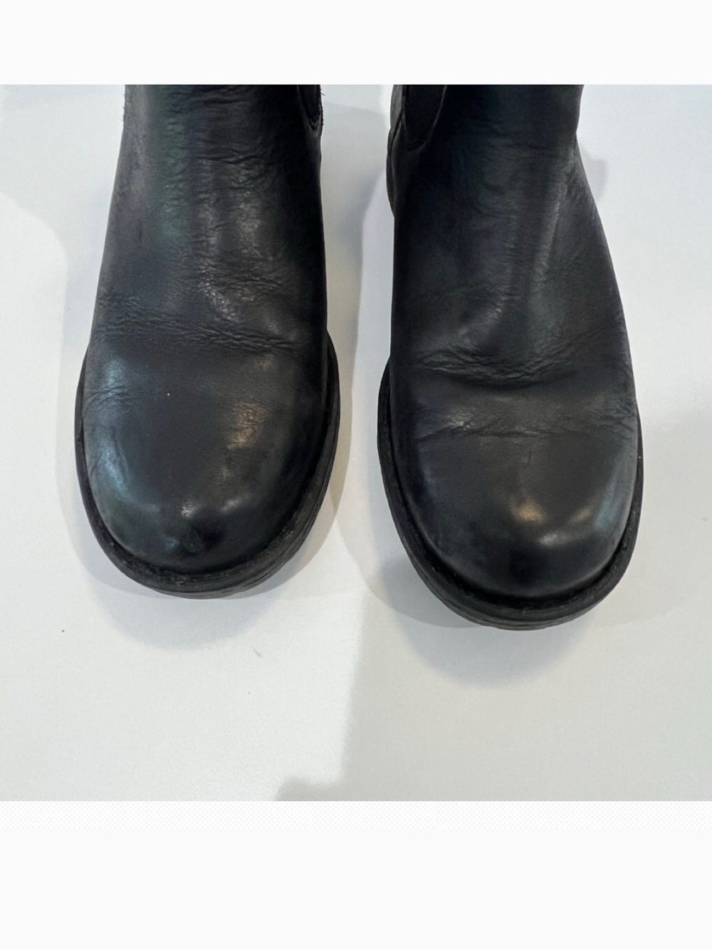 BORN Cove Black Leather Chelsea Ankle Boots | Women’s 7 - Picture 3 of 7